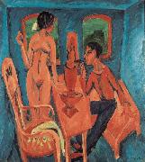 Tower Room, Fehmarn Ernst Ludwig Kirchner